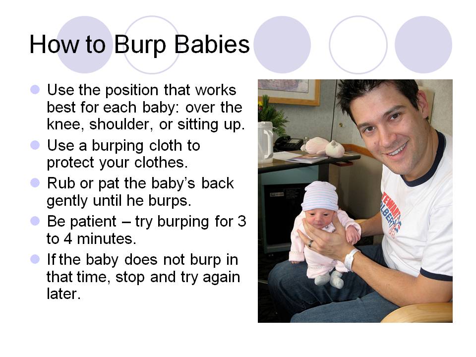 How to Burp Babies