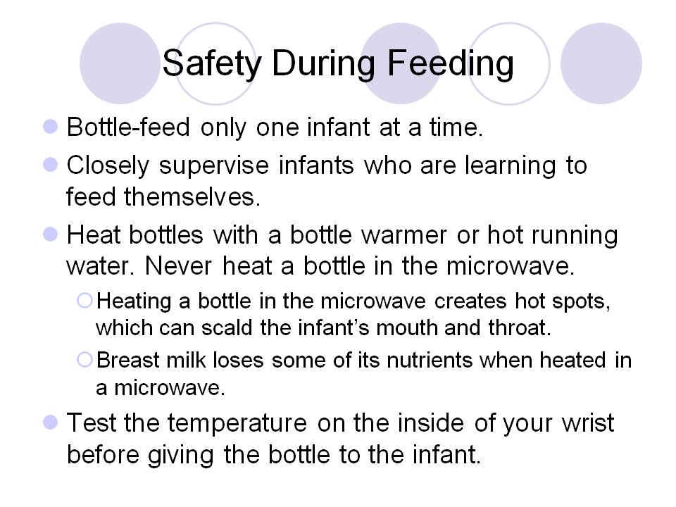 Safety During Feeding