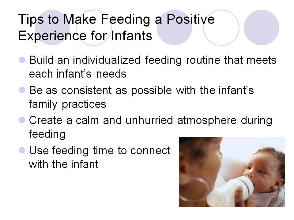 Tips to Make Feeding a Positive Experience for Infants