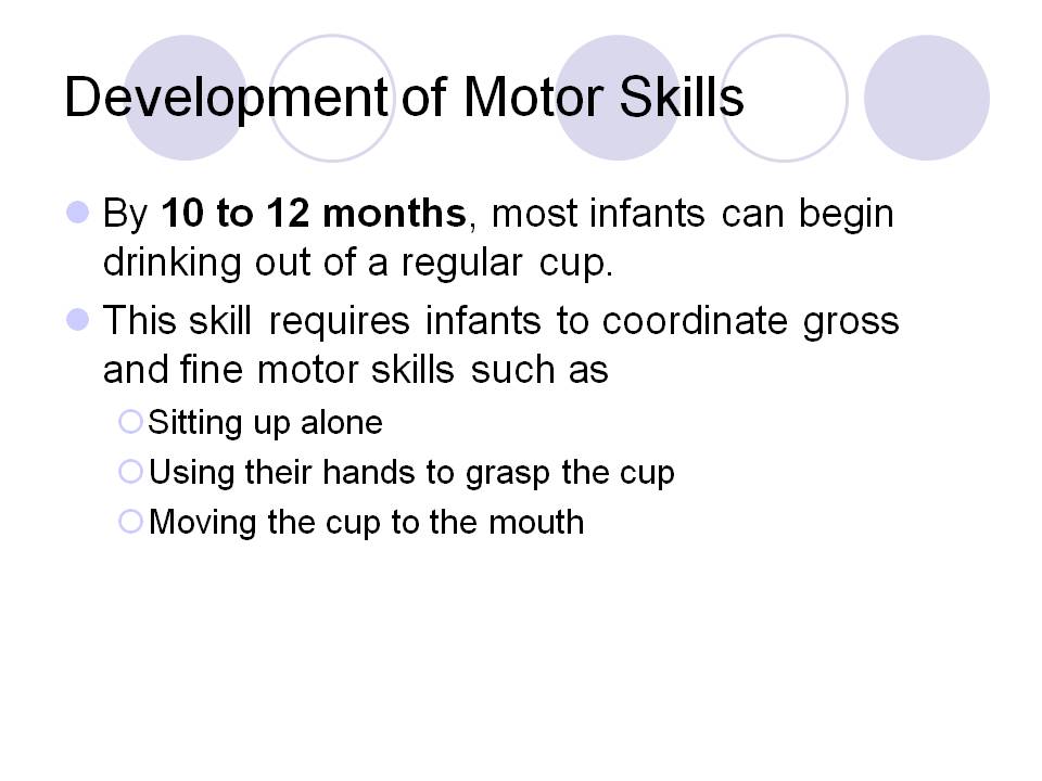 Development of Motor Skills