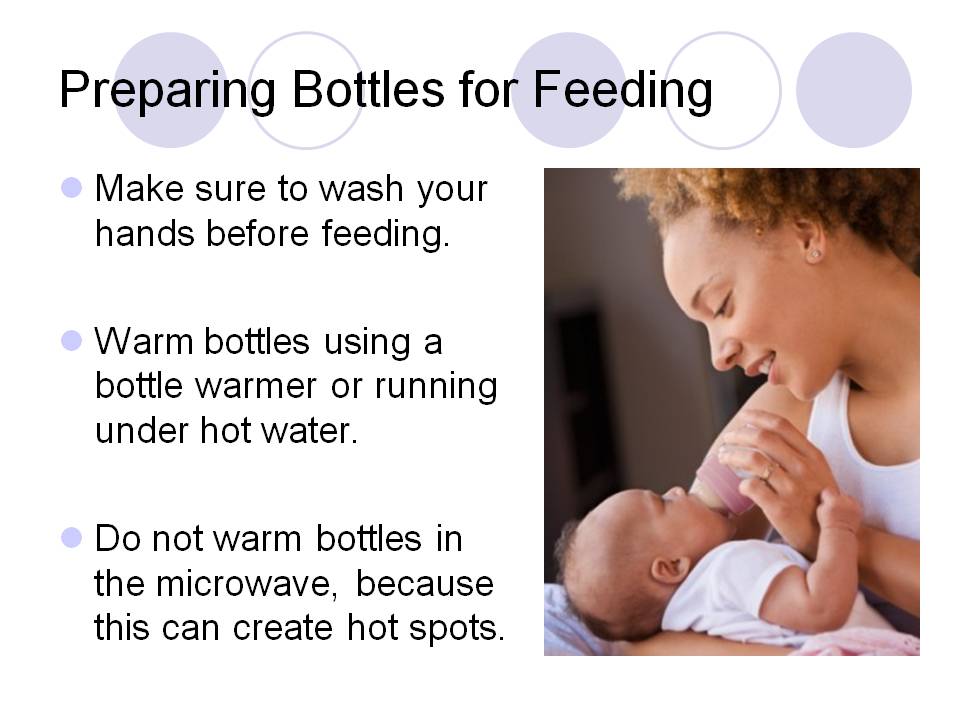 Preparing Bottles for Feeding